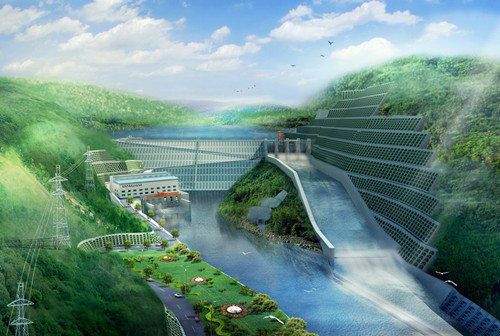 昂昂溪老挝南塔河1号水电站项目